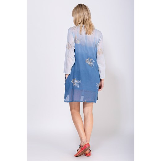 Sukienka plażowa w kolorze niebieskim Peace & Love XXL wyprzedaż Limango Polska