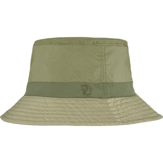 Fjallraven REVERSIBLE BUCKET HAT Sand Stone-Light Olive S/M runcolors