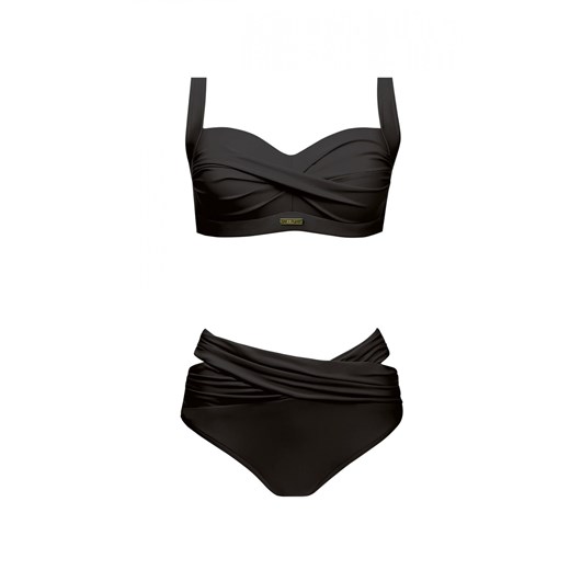 Strój kąpielowy Self S 1048 P1 Buenos 4 (BLACK, 48C-4XL) 48C-4XL ajstyle.pl