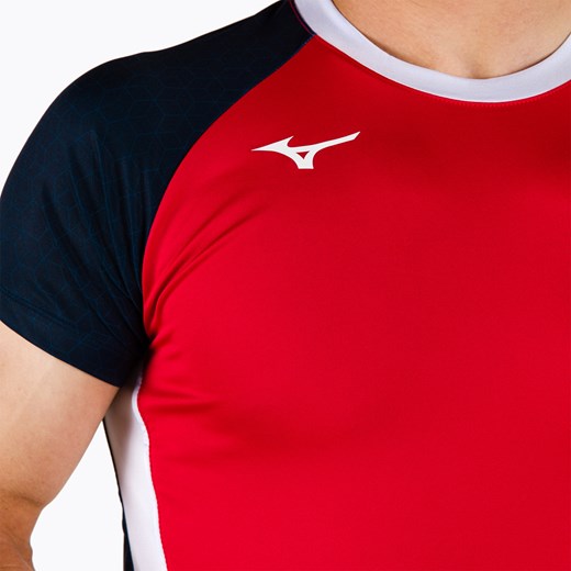 Koszulka meczowa męska Mizuno Premium High-Kyu czerwona V2EA700262 | WYSYŁKA W Mizuno okazja sportano.pl
