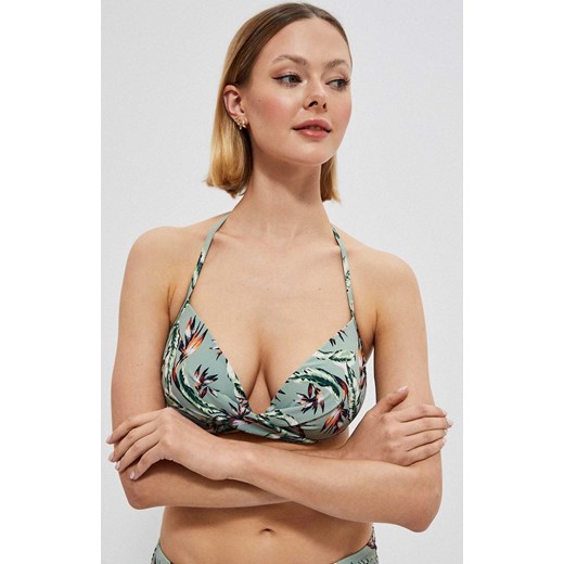 3706 Dół od bikini, Kolor zielony-wzór, Rozmiar XS, Moodo XS Intymna