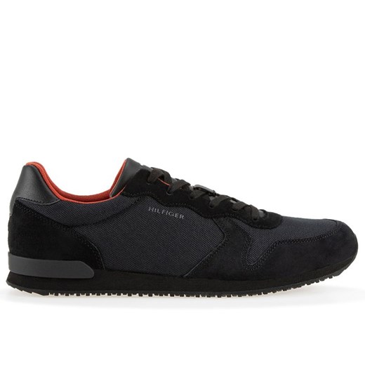 Buty Tommy Hilfiger Iconic Runner Trainers FM0FM04022-BDS - czarne Tommy Hilfiger 44 streetstyle24.pl