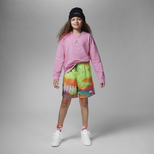 Bluza dresowa Jordan Essentials dla dużych dzieci (dziewcząt) - Różowy Jordan L Nike poland