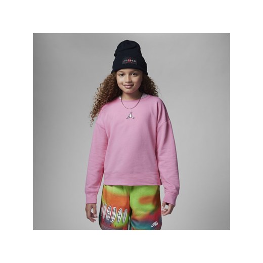Bluza dresowa Jordan Essentials dla dużych dzieci (dziewcząt) - Różowy Jordan XL Nike poland