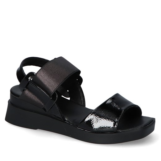 Sandały Potocki 22-21027BK Czarne ze sklepu Arturo-obuwie w kategorii Sandały damskie - zdjęcie 141454331