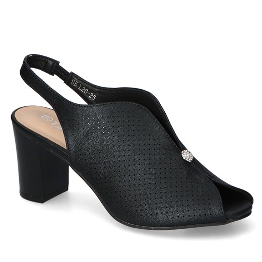 Sandały T.Sokolski SKL20-25 Czarne lico ze sklepu Arturo-obuwie w kategorii Sandały damskie - zdjęcie 141454394