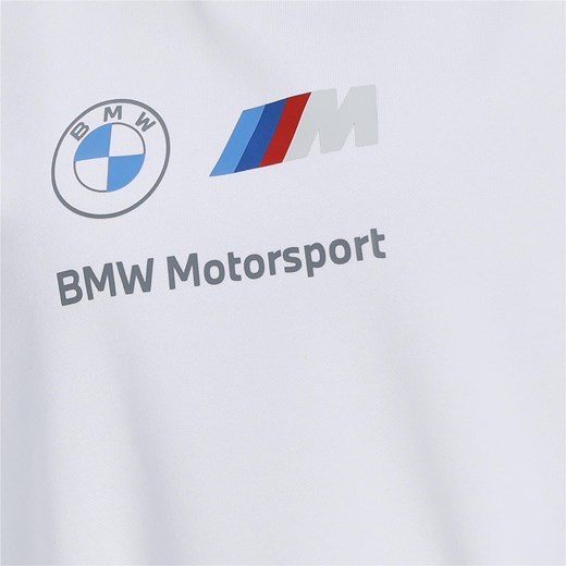 Bluza z kapturem damska Puma BMW MMS ESSENTIAL LOGO biała 53125902 Puma M wyprzedaż Sportroom.pl