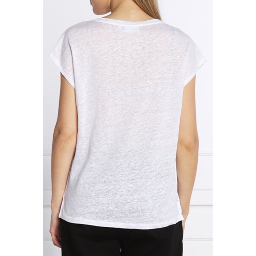 Calvin Klein Lniany t-shirt | Regular Fit Calvin Klein L Gomez Fashion Store