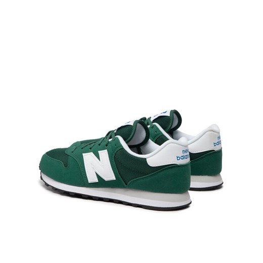 New Balance Sneakersy GM500ST1 Zielony New Balance 42_5 okazja MODIVO