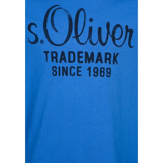 s.Oliver Bluzka z długim rękawem niebieski zalando niebieski bluzka