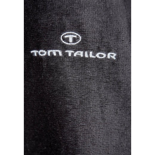 Tom Tailor BASIC VELOURS Szlafrok szary zalando  długie