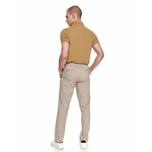 Spodnie chino ze strukturalnej tkaniny Top Secret 32 Top Secret okazja