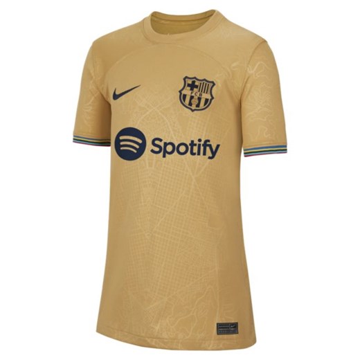 Koszulka piłkarska dla dużych dzieci Nike Dri-FIT FC Barcelona 2022/23 Stadium Nike M Nike poland