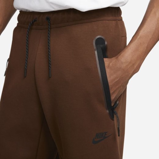 Spodnie męskie Nike Sportswear Tech Fleece - Brązowy Nike 2XL Nike poland