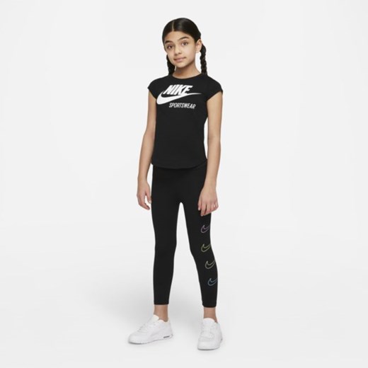 Legginsy dla małych dzieci Nike - Czerń Nike 35.5 Nike poland