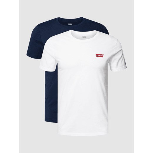 T-shirt o kroju slim fit z nadrukiem z logo w zestawie 2 szt. XL Peek&Cloppenburg 