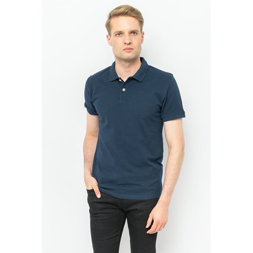 polo męskie pepe jeans pm541824 granatowe ze sklepu Royal Shop w kategorii T-shirty męskie - zdjęcie 141567513