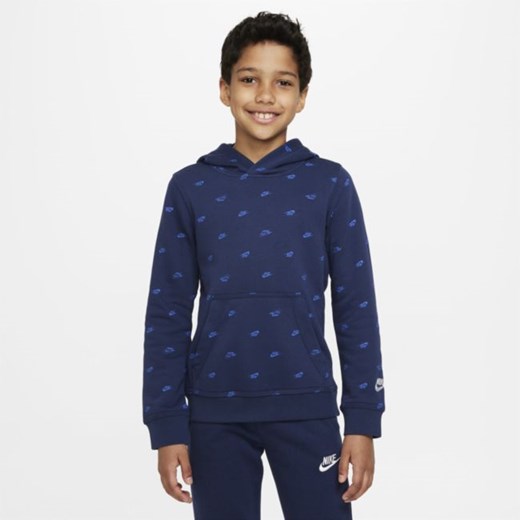 Bluza z kapturem dla dużych dzieci (chłopców) Nike Sportswear Club Fleece - Nike S Nike poland