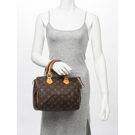 Torebka "Speedy 25" w kolorze brązowym - 25 x 19 x 15 cm Louis Vuitton onesize Limango Polska