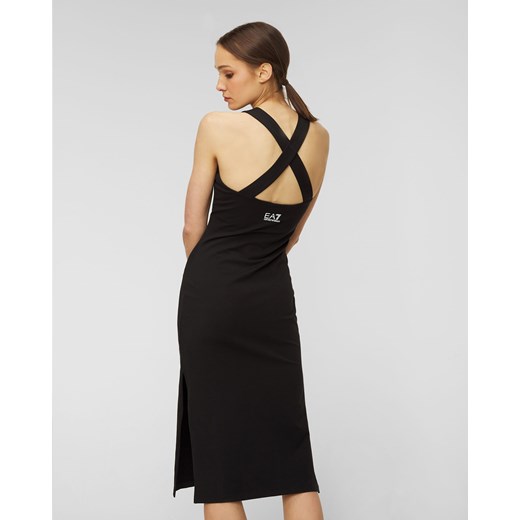Sukienka Emporio Armani sportowa z napisem bez rękawów