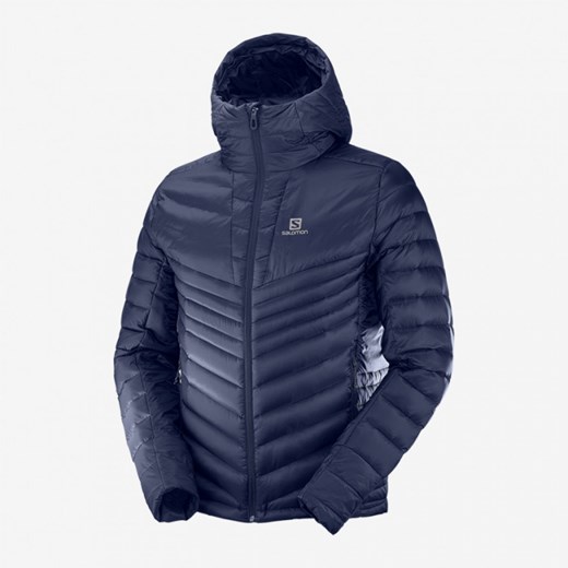 Męska kurtka puchowa pikowana SALOMON X ALP DOWN HOODIE M Salomon S promocja Sportstylestory.com