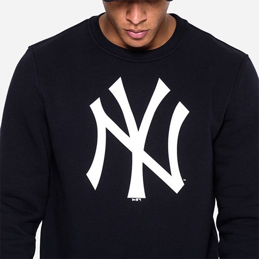 Bluza męska New Era New York Yankees Navy Crew Neck Sweatshirt 11204078 New Era XL sneakerstudio.pl
