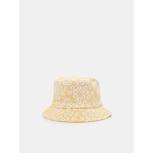 Sinsay - Kapelusz bucket hat - Żółty Sinsay Jeden rozmiar promocja Sinsay
