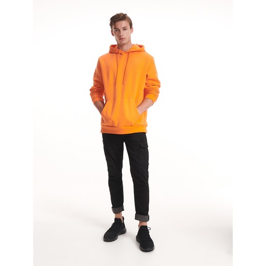 Reserved - Spodnie cargo slim fit - Czarny Reserved S Reserved