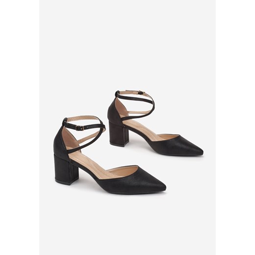 Czarne Czółenka Nikiope Renee 38 okazyjna cena renee.pl