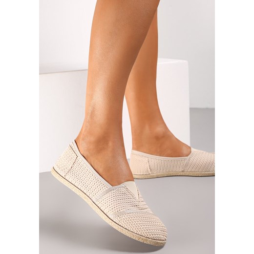 Beżowe Espadryle Fontala Renee 40 renee.pl promocja