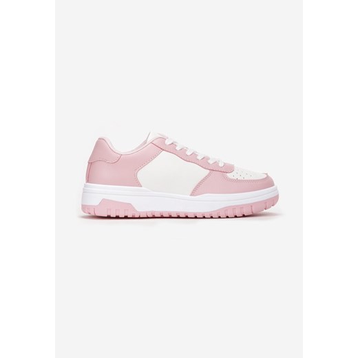 Biało-Różowe Sneakersy Megyle 40 promocyjna cena born2be.pl