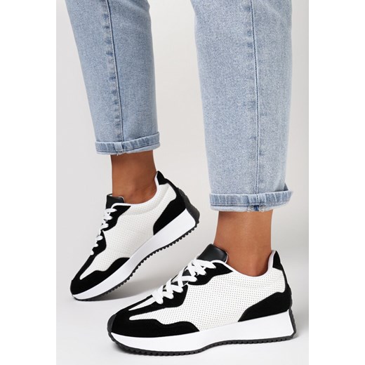 Biało-Czarne Sneakersy Sotilles 39 born2be.pl
