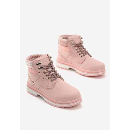 Różowe Traperki Sooth 36 promocja born2be.pl