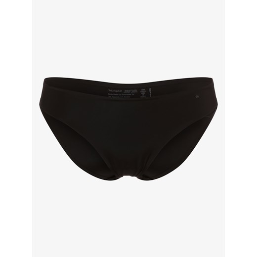 Triumph Damskie slipy typu tai Kobiety Sztuczne włókno czarny jednolity ze sklepu vangraaf w kategorii Majtki damskie - zdjęcie 141707260