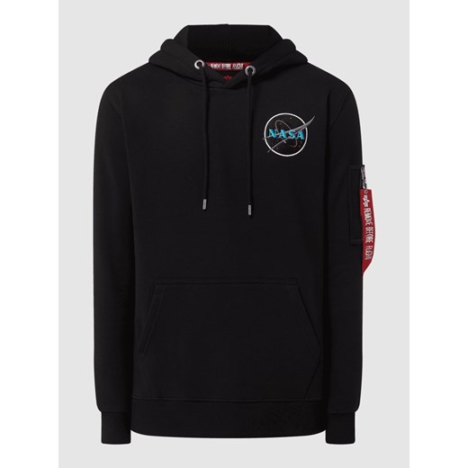 Bluza z kapturem z naszywką NASA Alpha Industries M Peek&Cloppenburg