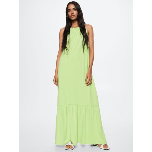 Mango Sukienka letnia Javier 37020452 Zielony Oversize Mango S MODIVO