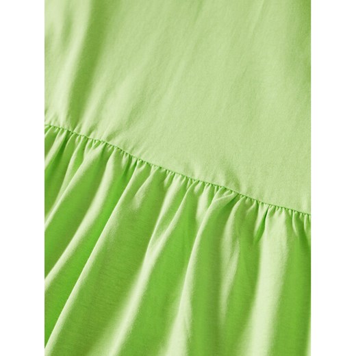 Mango Sukienka letnia Javier 37020452 Zielony Oversize Mango S MODIVO