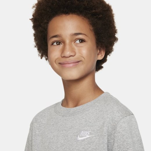 Bluza dresowa dla dużych dzieci (chłopców) Nike Sportswear Club - Szary Nike L Nike poland
