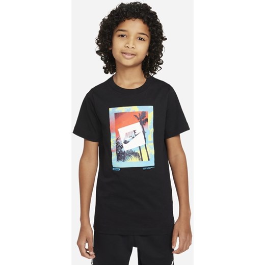 T-shirt dla dużych dzieci (chłopców) Nike Sportswear - Czerń Nike L Nike poland