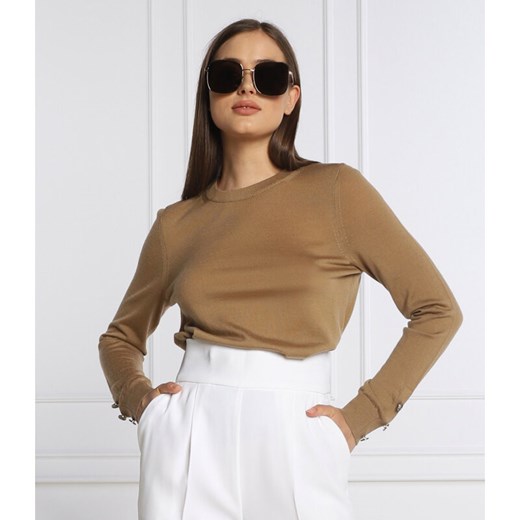 Michael Kors Wełniany sweter MERINO BUTTON | Regular Fit Michael Kors XL Gomez Fashion Store okazyjna cena