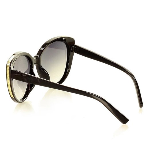 Kultowe okulary przeciwsłoneczne MAZZINI CAT EYE czarny Looks Style Eyewaer uniwersalny Verostilo