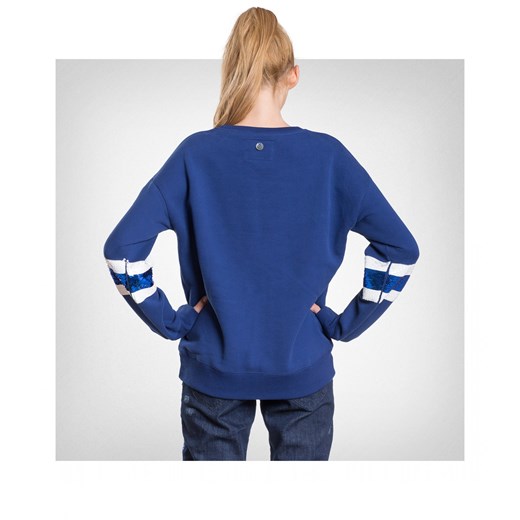 ONA - Lee bluestilo-com niebieski Bluzy sportowe damskie