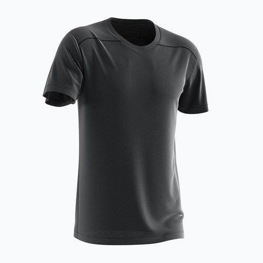 Koszulka trekkingowa męska Salomon Essential Colorbloc czarna LC1715700 | Salomon okazyjna cena sportano.pl