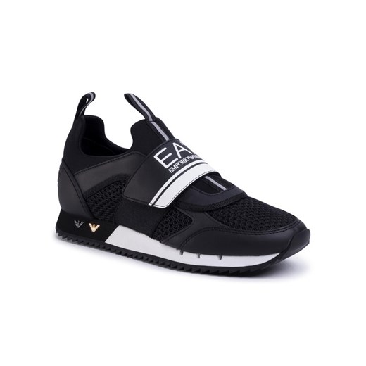 EA7 Emporio Armani Sneakersy X8X066 XK050 A120 Czarny 43_13 promocyjna cena MODIVO