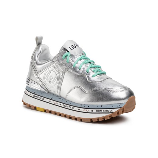 Liu Jo Sneakersy Maxi Alexa Running BXX051 P0231 Srebrny Liu Jo 39 promocja MODIVO
