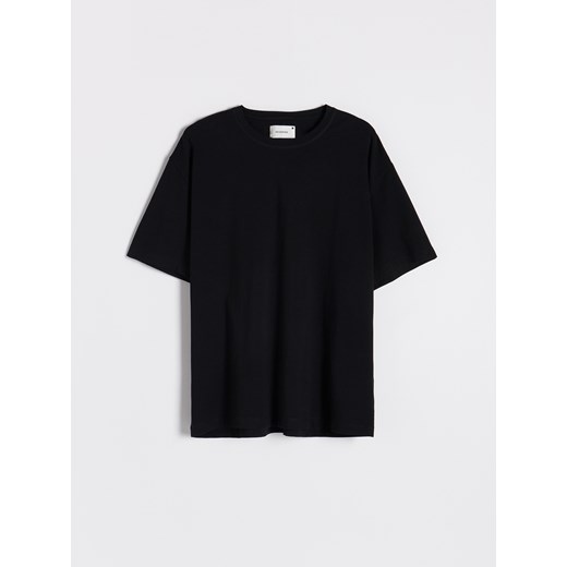 Reserved - T-shirt oversize - Czarny Reserved M Reserved