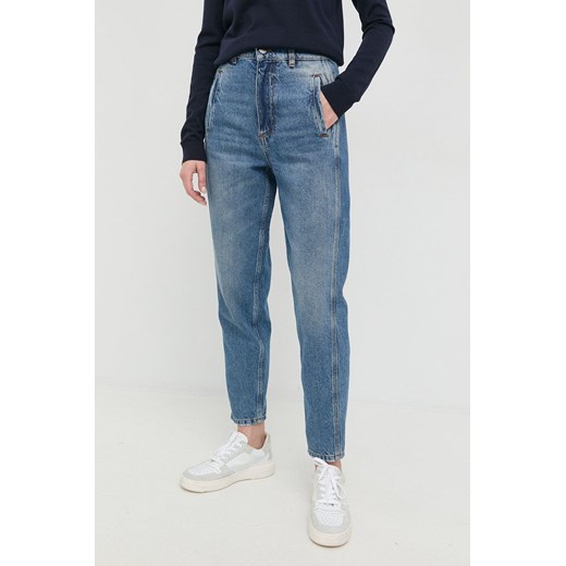Twinset jeansy damskie high waist Twinset 28 ANSWEAR.com