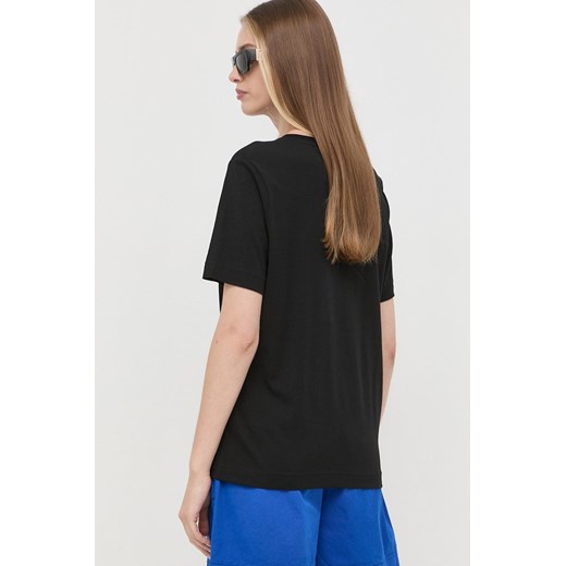 BOSS t-shirt bawełniany kolor czarny L ANSWEAR.com