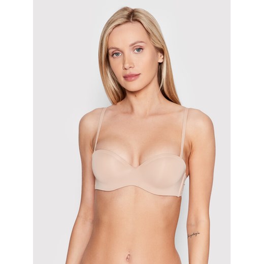 Etam Biustonosz bardotka Pure Fit 6467210 Beżowy 95B MODIVO