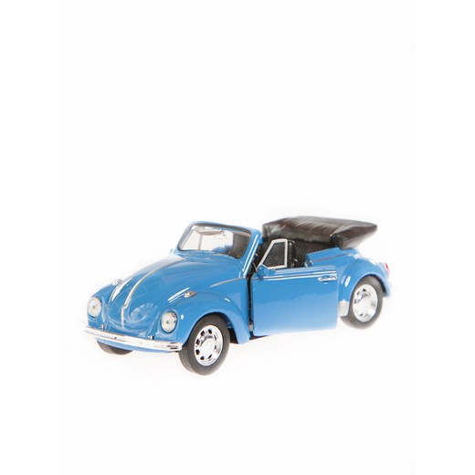 VW BEATLE CABRIO SKALA 1:34 txm24-pl niebieski łatki